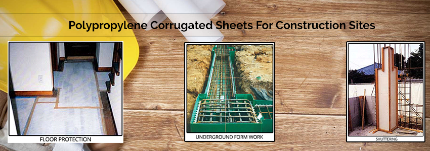 Polypropylene Corrugated Sheets For Construction Sites
